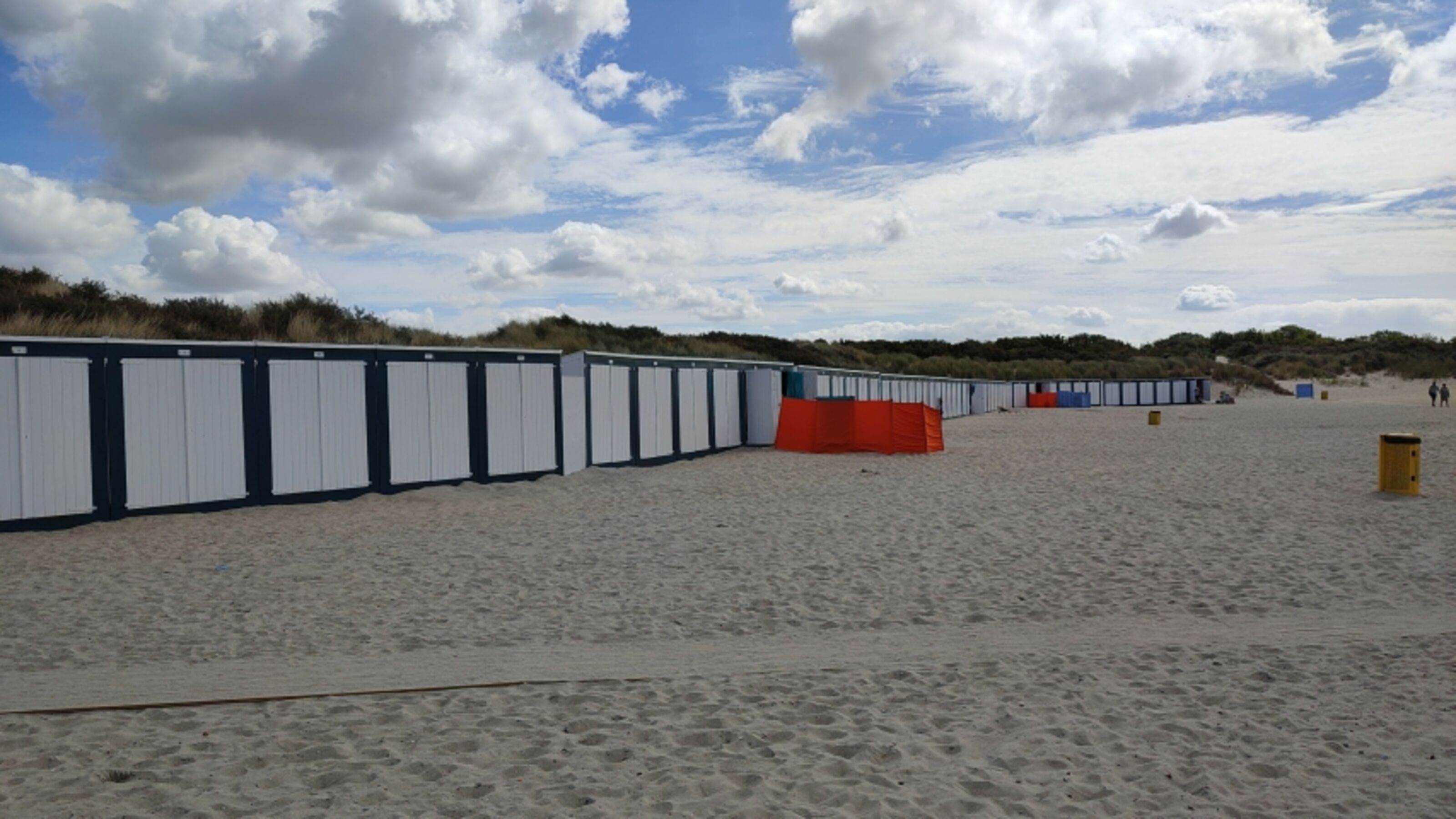 Banjaardstrand mit Tenten