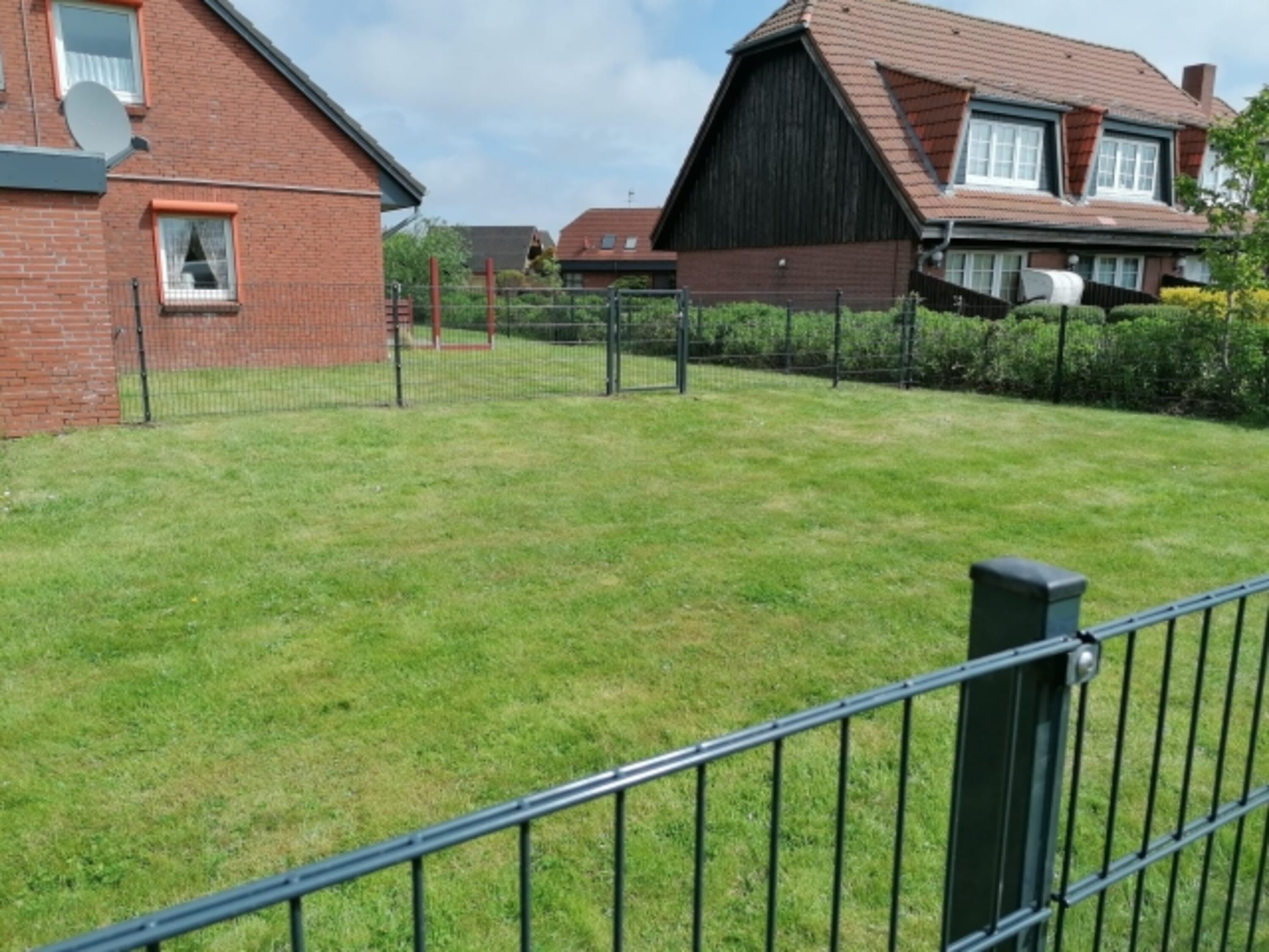 Eingezäunter Garten
