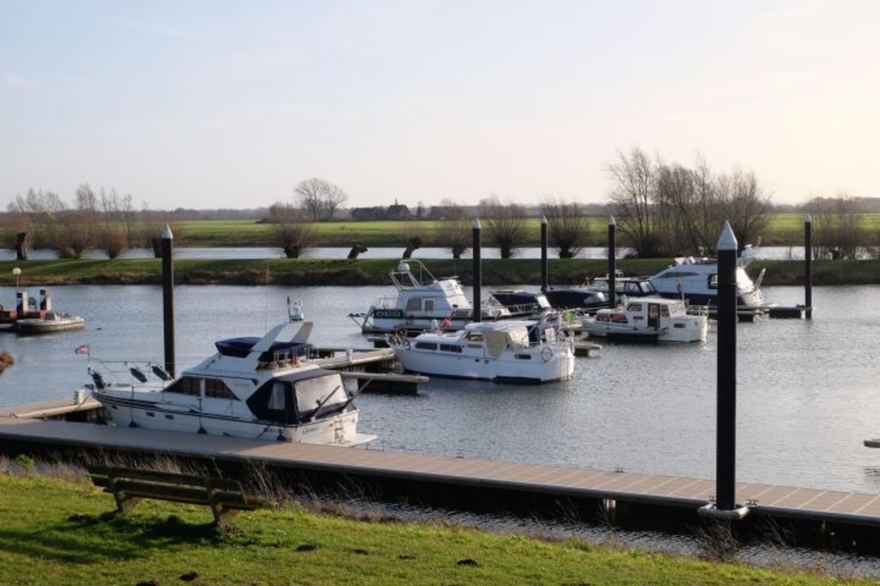 Der Hafen von Marina Strandbad