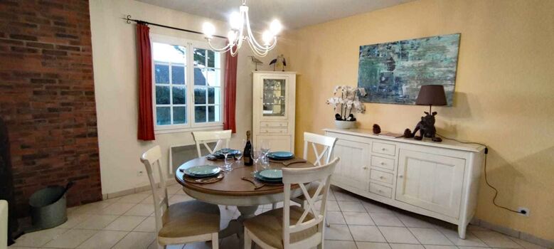 Das offene Esszimmer mit französischem Flair