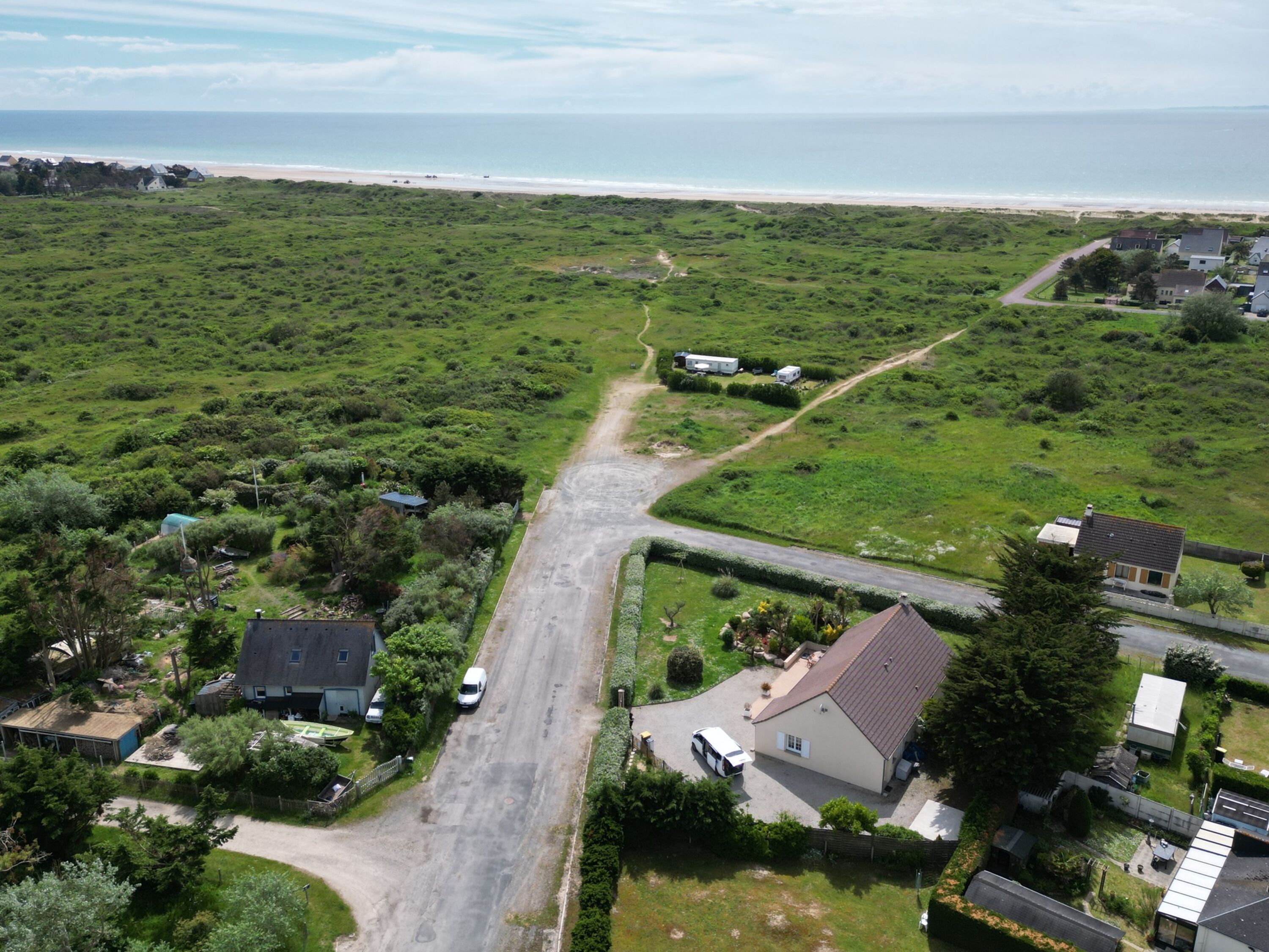 Nur 350m ab Gartentor zu Fuss zum Meer