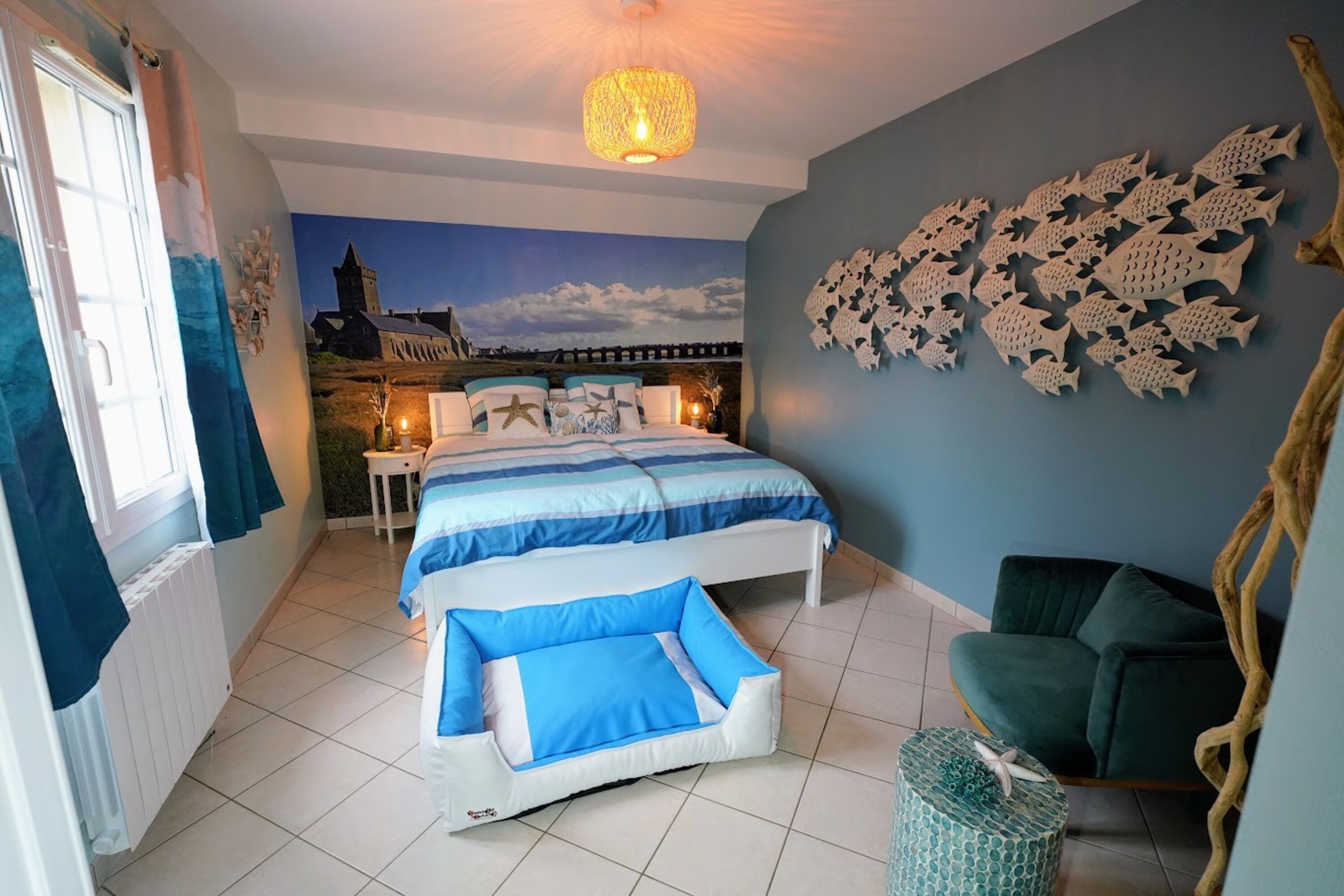Meerzimmer hinten mit 180er Bett