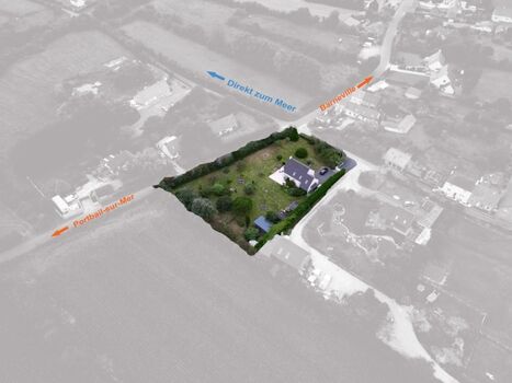 Ab Haus direkt über eine kleine Zufahrtstrasse 2km zum Meer