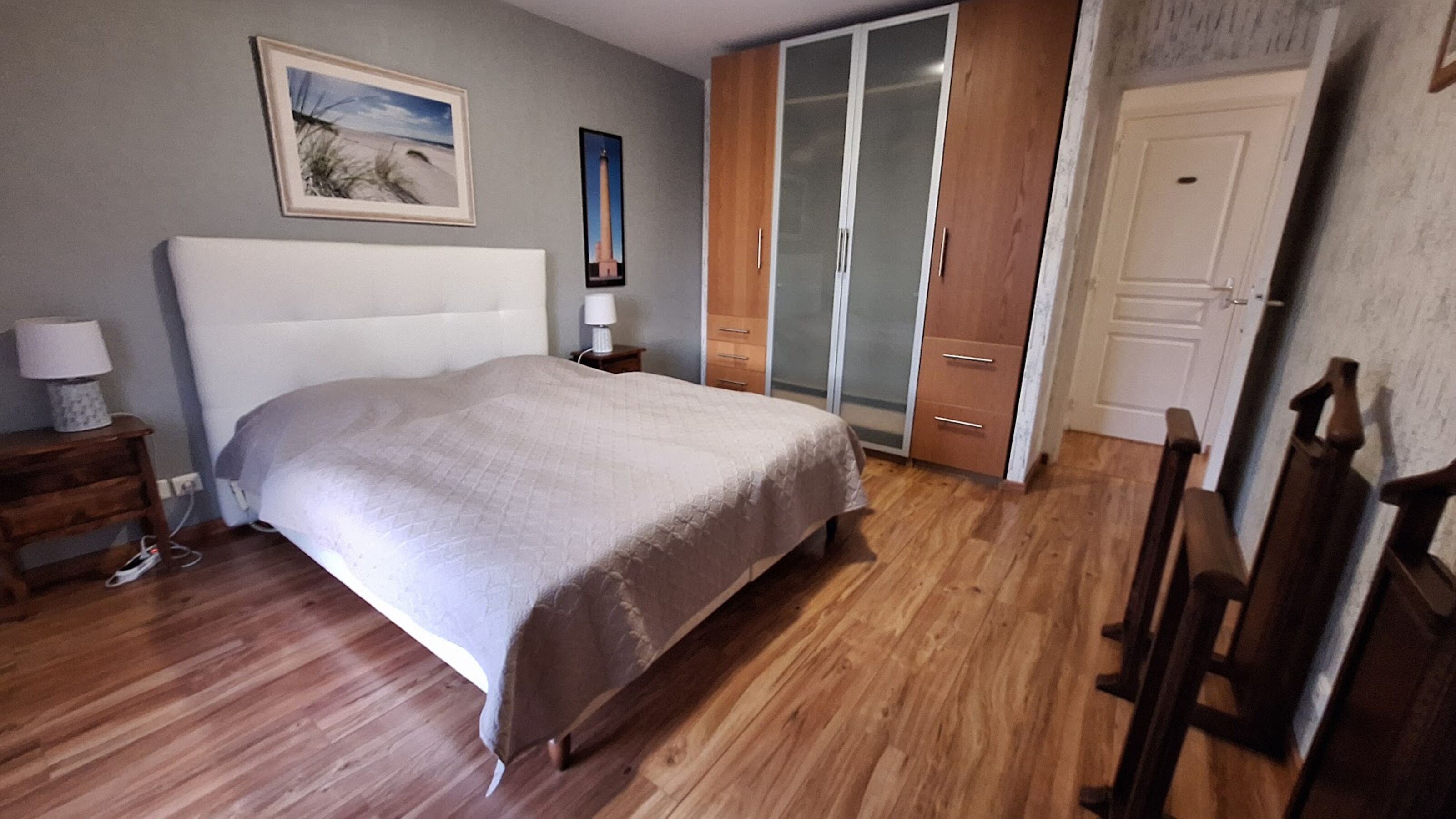 Kapitänszimmer EZ 160cm Bett OG links