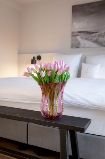 Schlafzimmer im Spitzgiebel