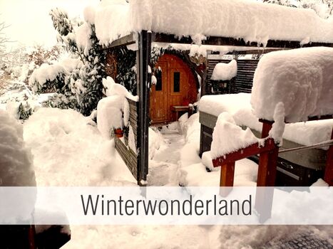 Anfang Dezember 2023 starker Wintereinbruch.