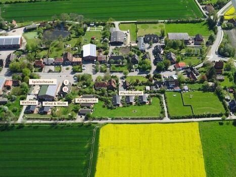 Haltermann aus der Luft besehen mit Hinweisen auf die einzelnen Objekte