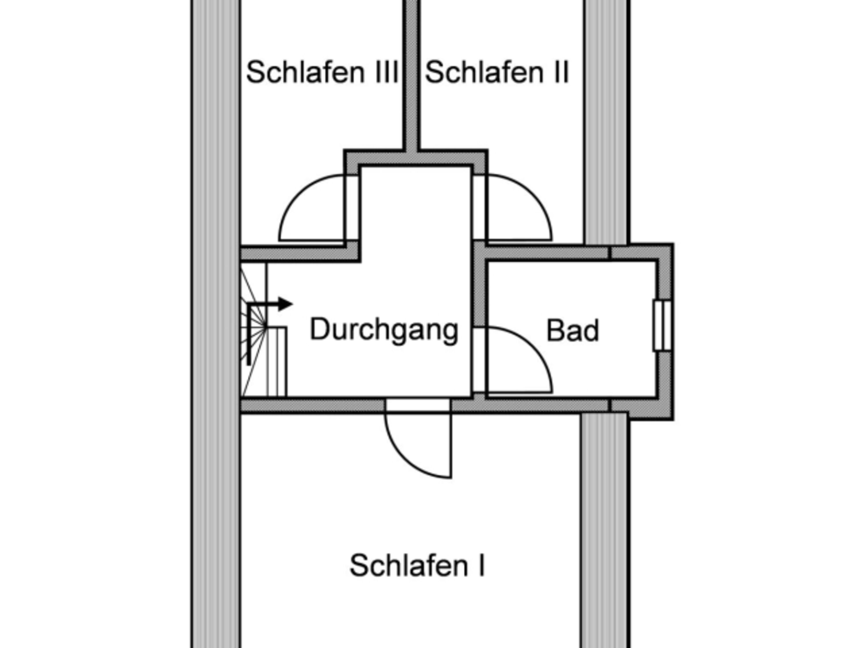 Grundriss Obergeschoss