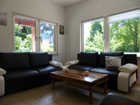 Sitzecke im Wohnzimmer