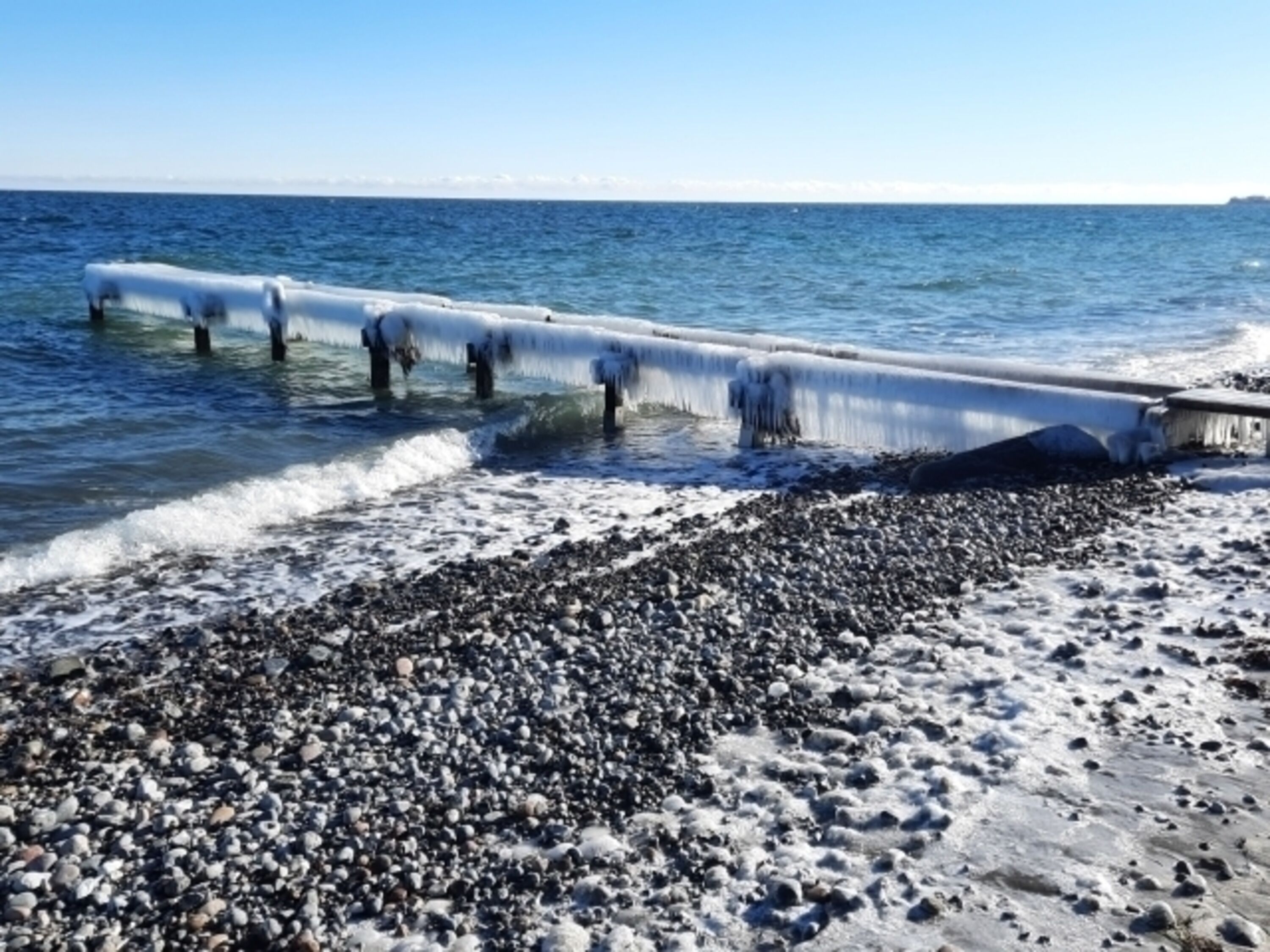 kalter Winter am Steg
