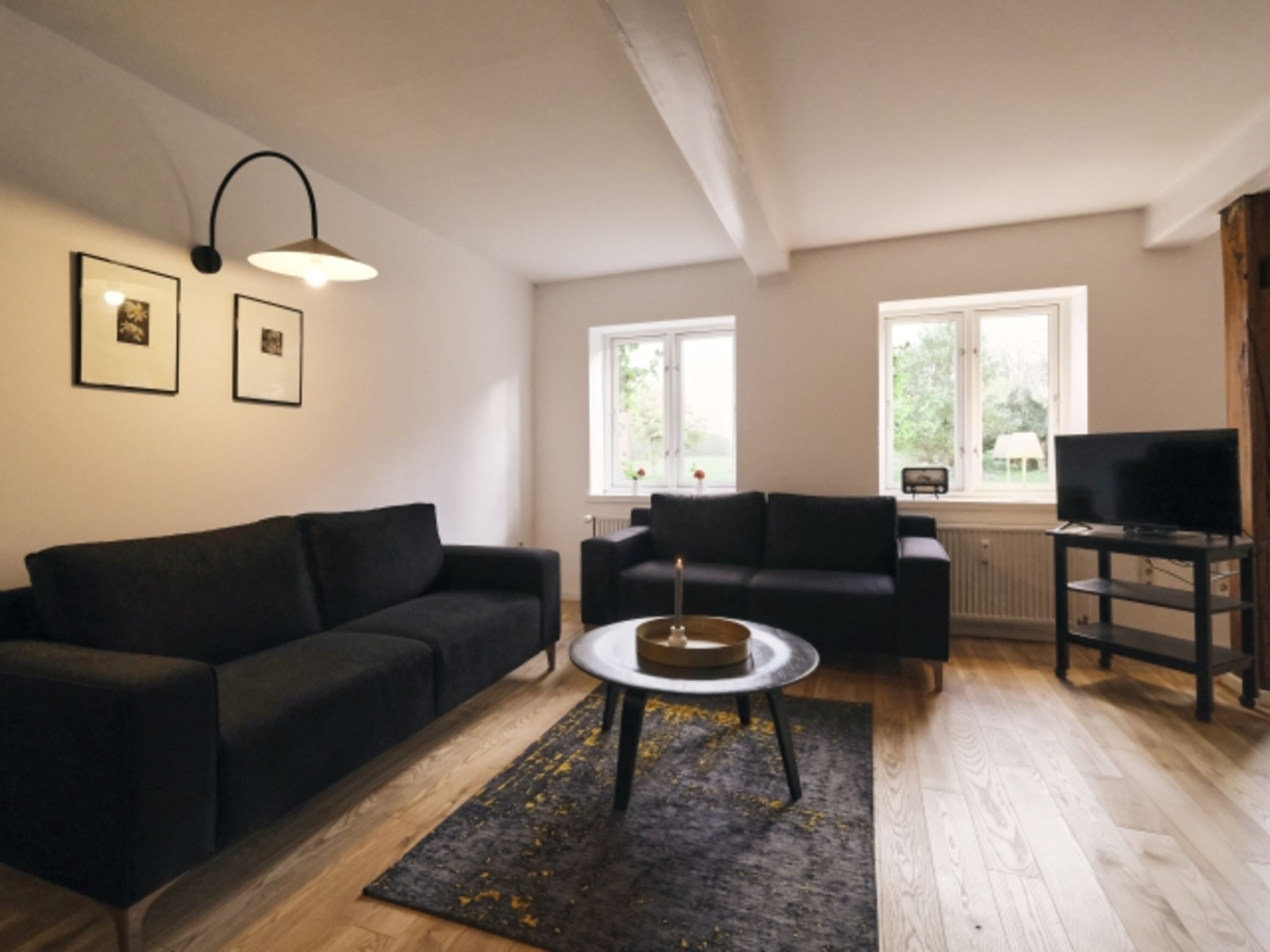 Stilvolle Gemütlichkeit im Wohnzimmer