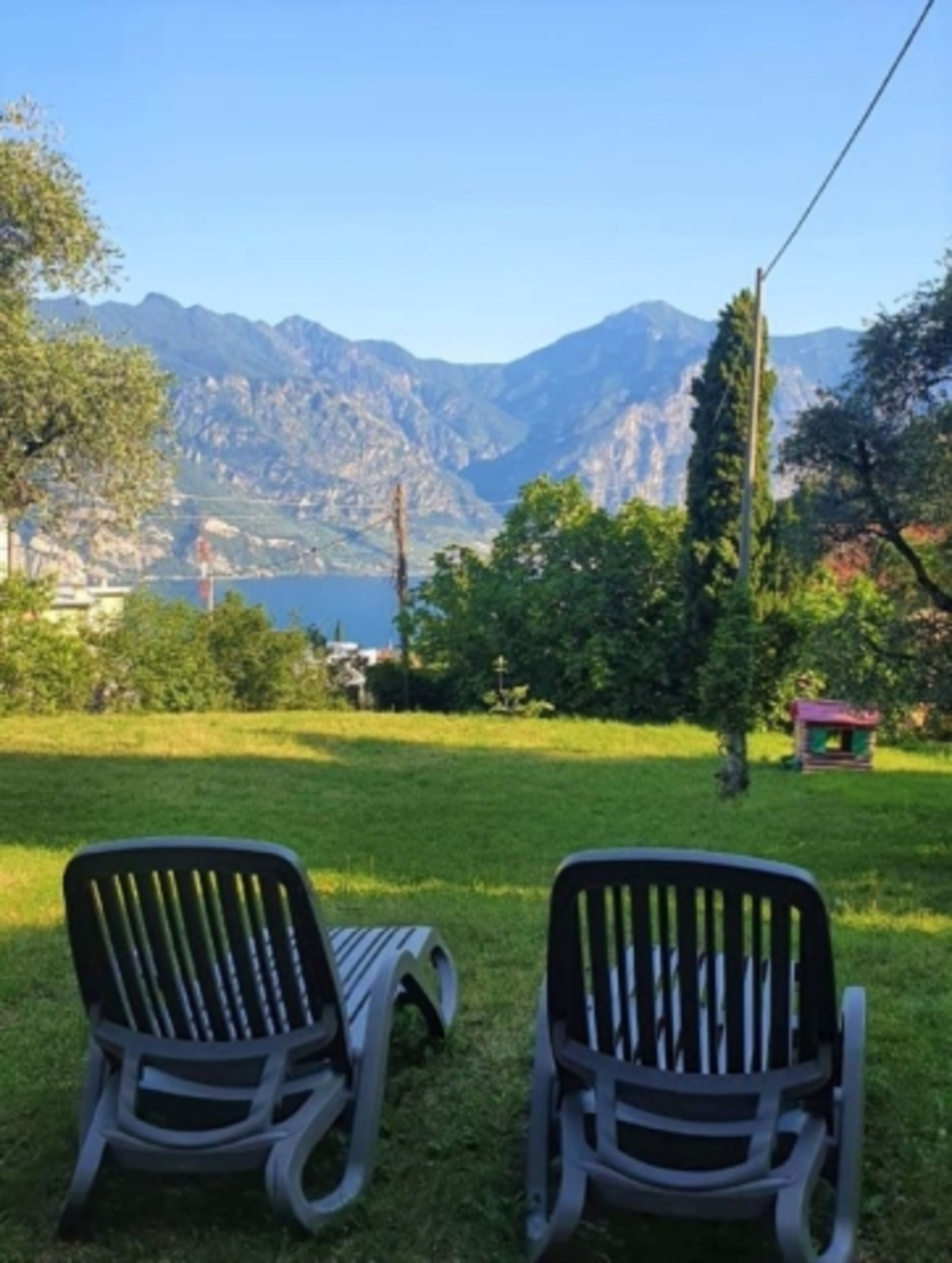Garten mit Seeblick