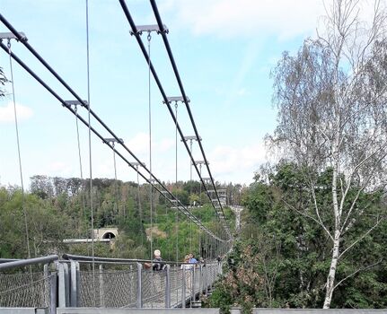 Brücke an der Rappbodetalsperre 