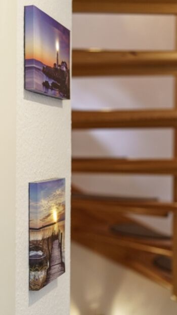 Stimmungsvolle Details am Treppenaufgang