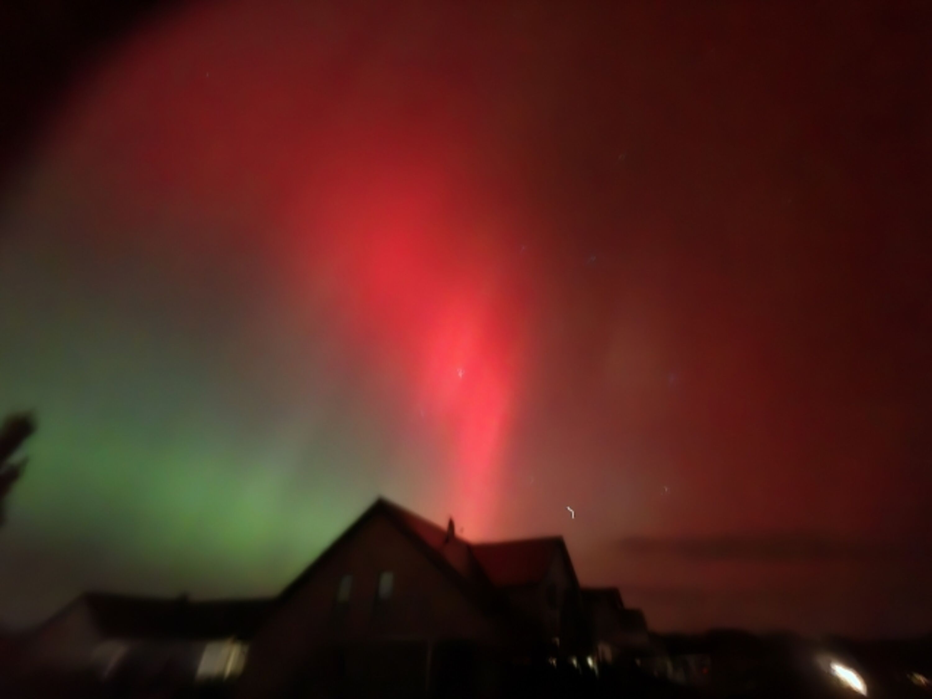Polarlichter an der Ostsee