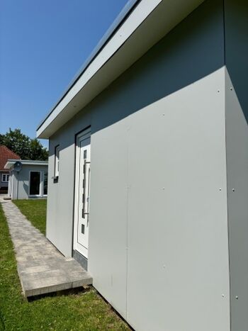 Schlafhäuschen und Wellnessoase im Garten