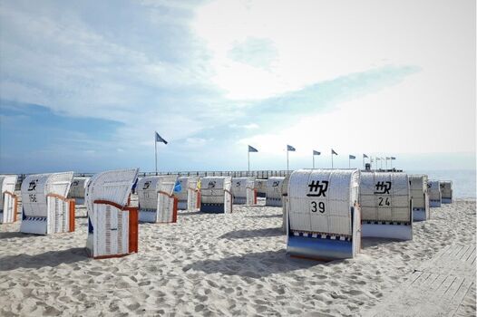 Tage am feinsandigen Strand/Hundestrand