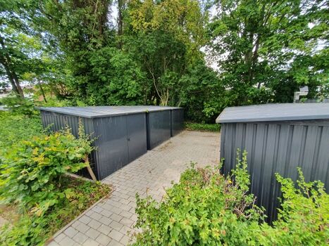 Ihre Abstellbox für Fahrräder, Bollerwagen, Dreirad und Co.