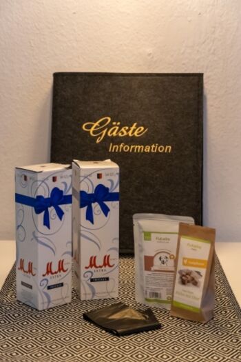 Willkommenspräsente für Hund und Gast