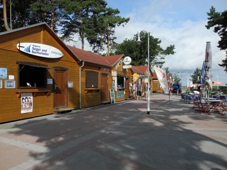 Strandpromenade in Glowe
