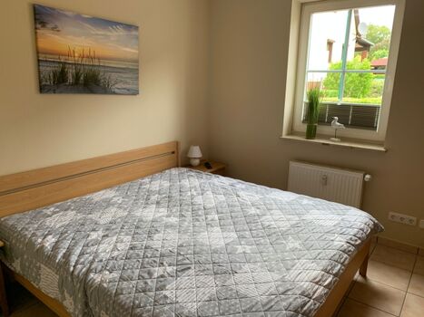 Zweites Schlafzimmer mit Doppelbett