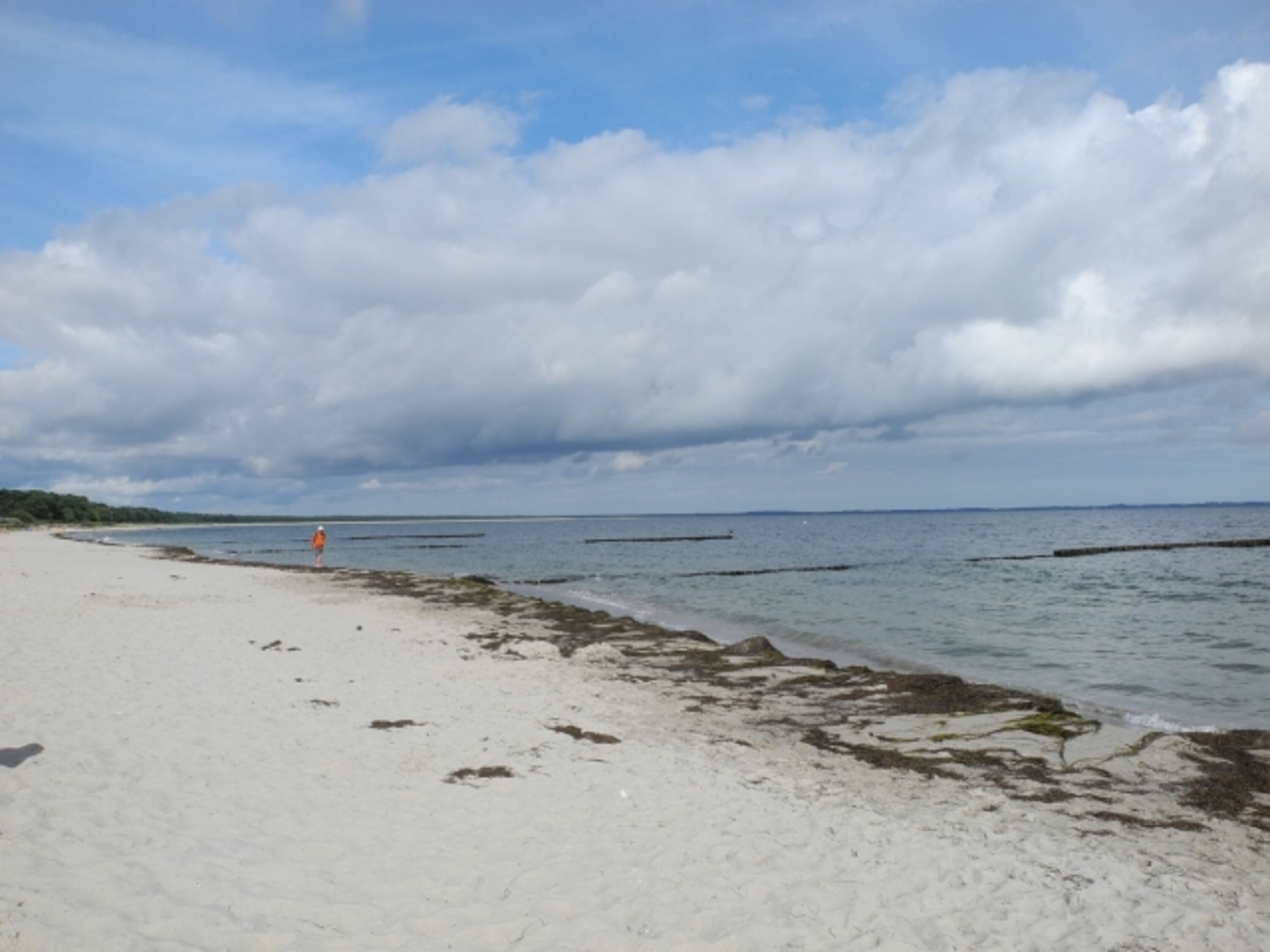 Weißer Sandstrand in Glowe