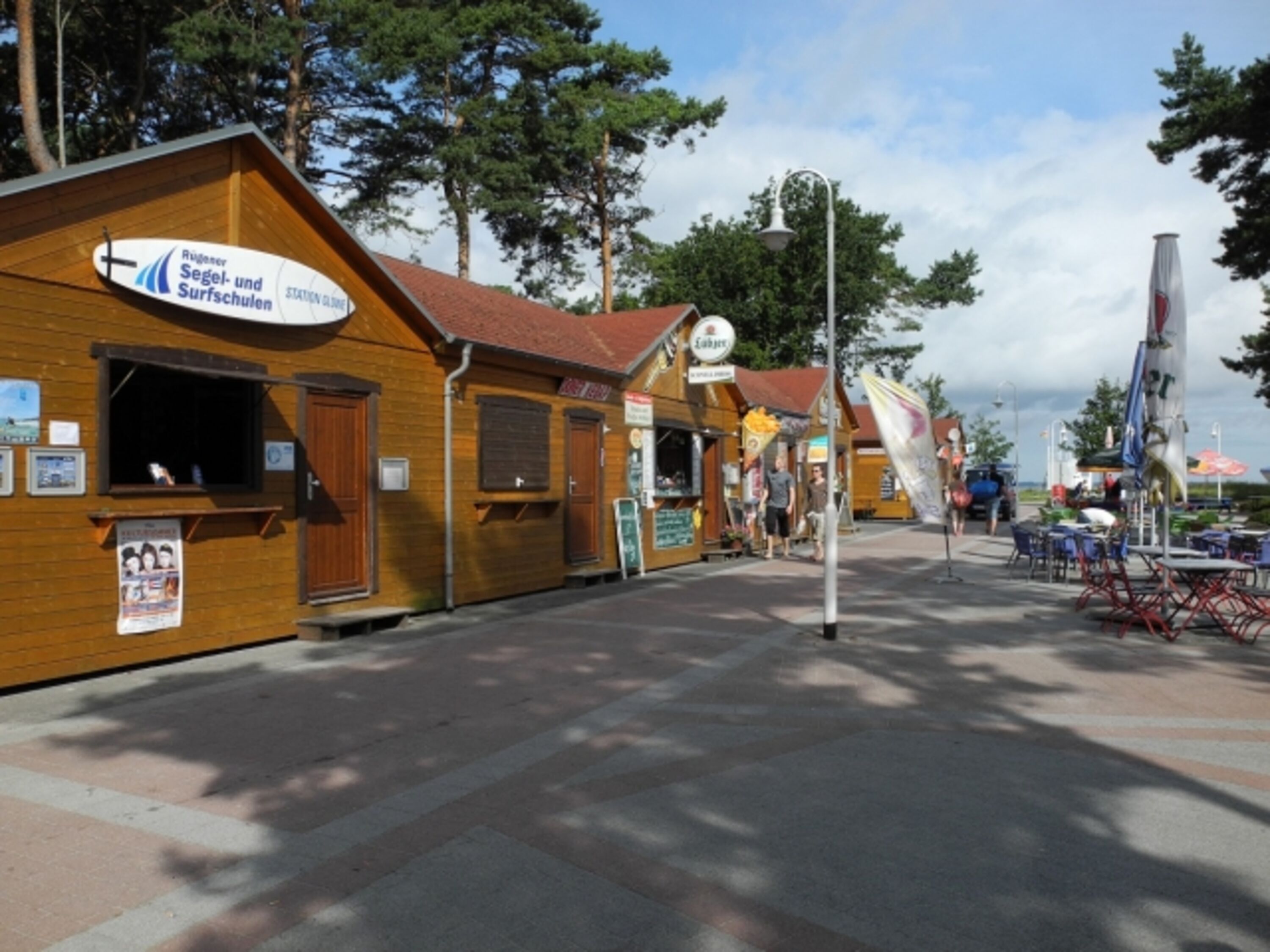 Strandpromenade in Glowe