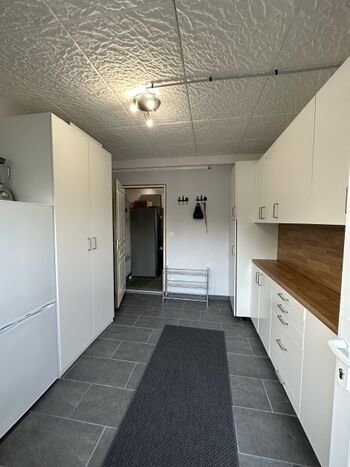 unser Hauswirtschaftsraum hat idealen Stauplazt