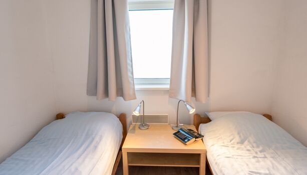 2. Schlafzimmer mit Einzelbetten