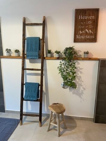 Wohnliche Badeinrichtung