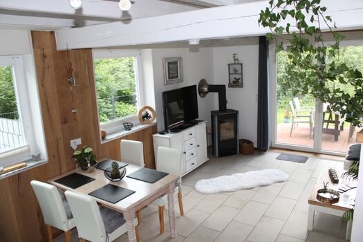 offener Ess und Wohnbereich