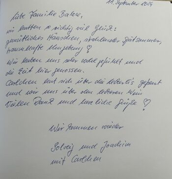  Gästebuch Ferienhaus Hein Mück Glücksburg