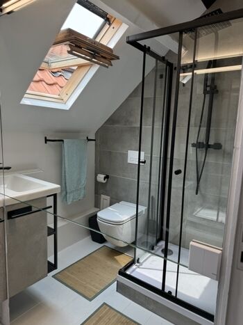 Renoviertes Bad  Juni 2025