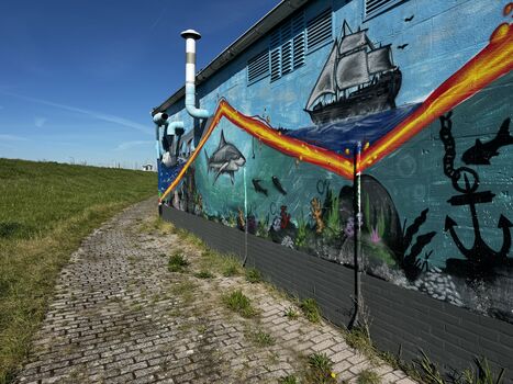 Ein Ort, wo Kunst wichtig ist sich auszudrücken