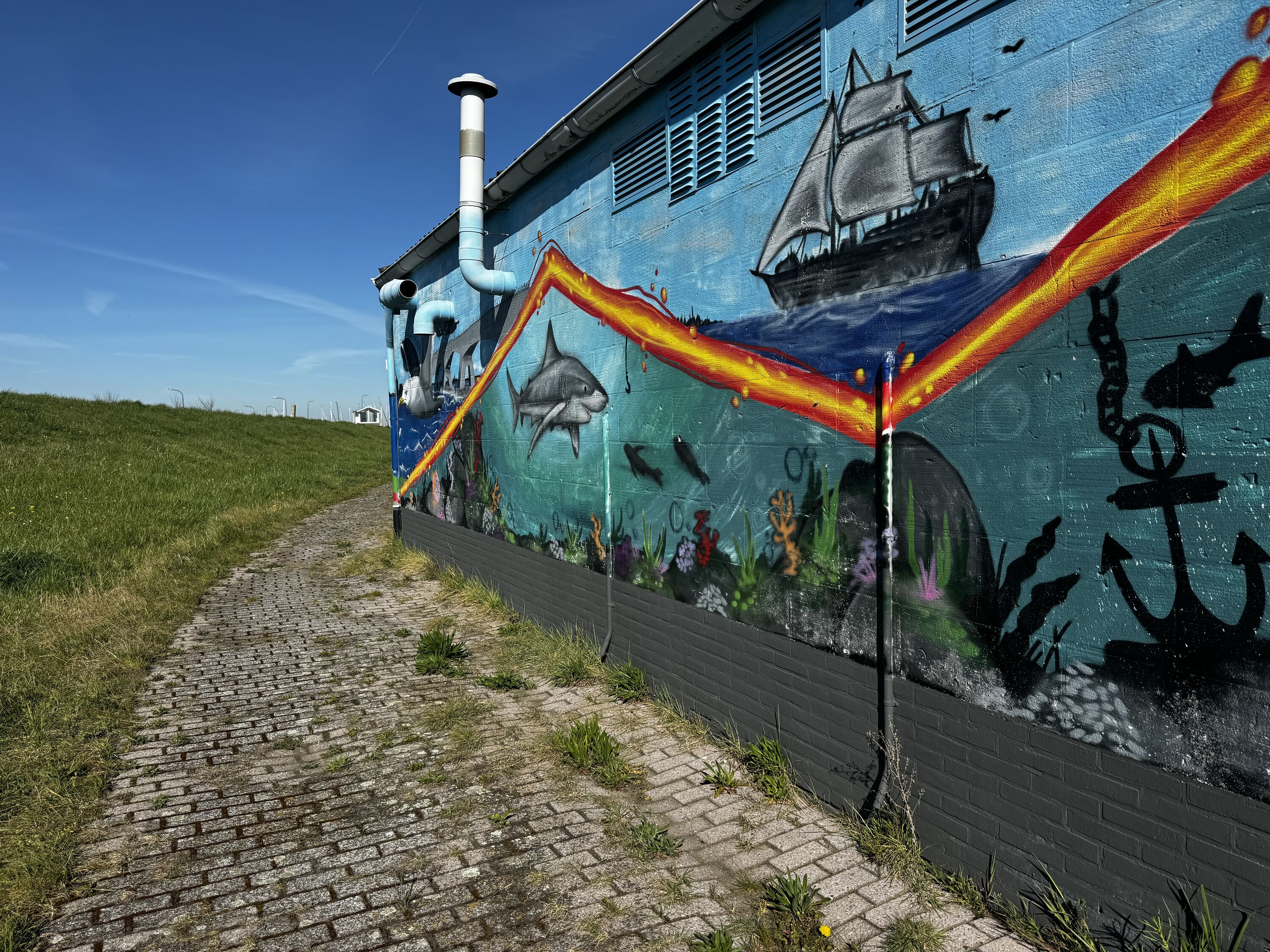 Ein Ort, wo Kunst wichtig ist sich auszudrücken