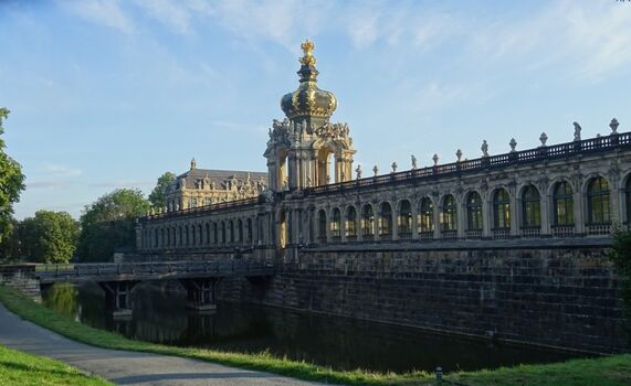 Dresdener Zwinger mit Kronentor