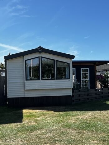 Mobilheim von außen