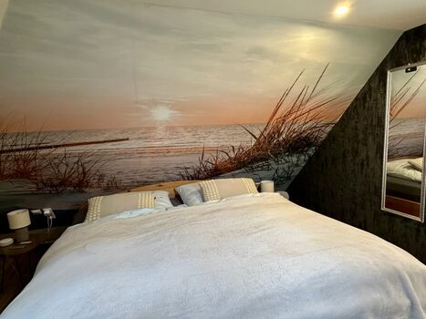 Gemütliches Doppelbett