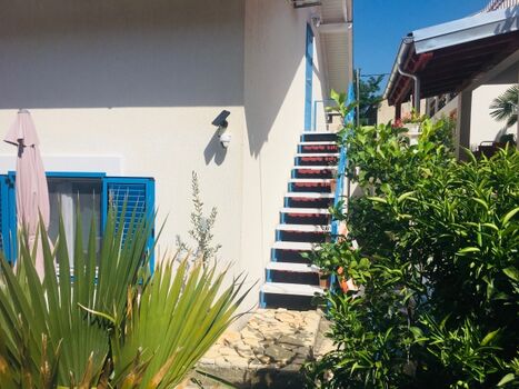 Aufgang zum Appartement