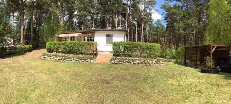 Bungalow am See/Wald  mit Kamin und Terrasse - Nähe Spreewa ...