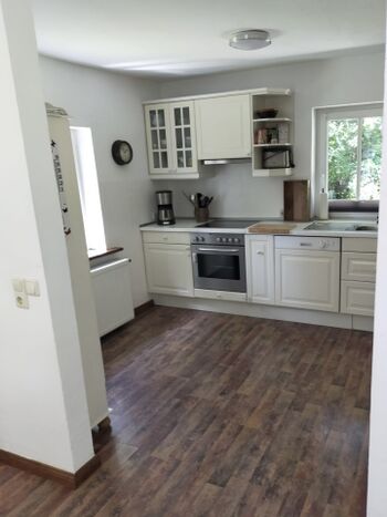 Offene Küche zum Wohnbereich