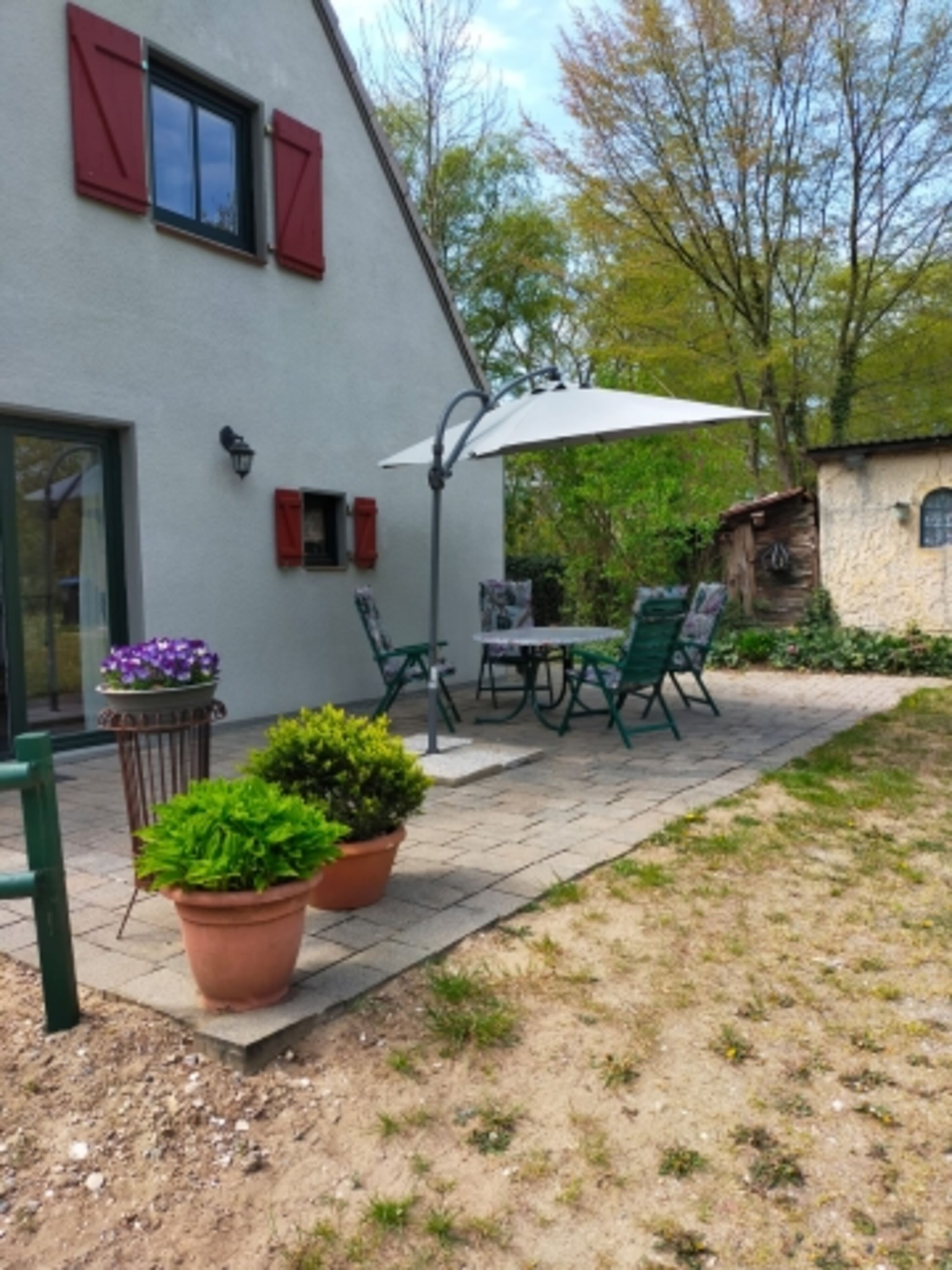 Terrasse zum Garten