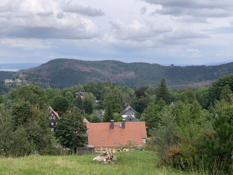 Panormablick vom Wohnzimmer