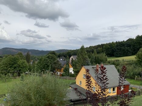 Panormablick vom Wohnzimmer