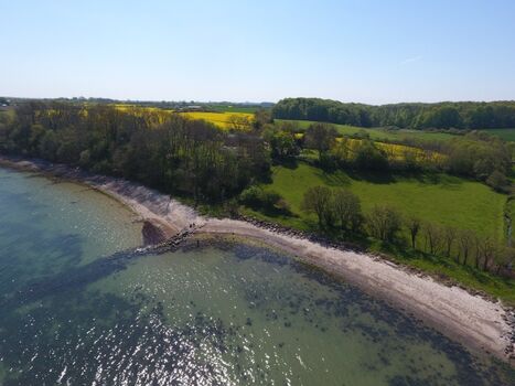 Der Strand am Mühlendamm - nur 50 Meter entfernt