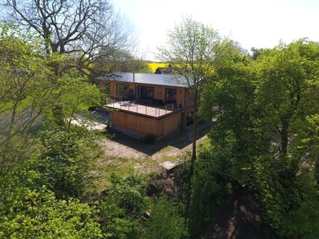 Die Dachterrasse mit Meerblick
