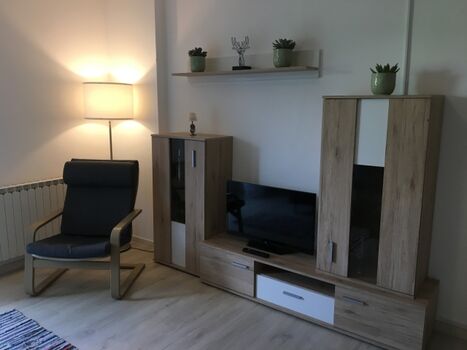 Wohnzimmer mit viel Stauraum