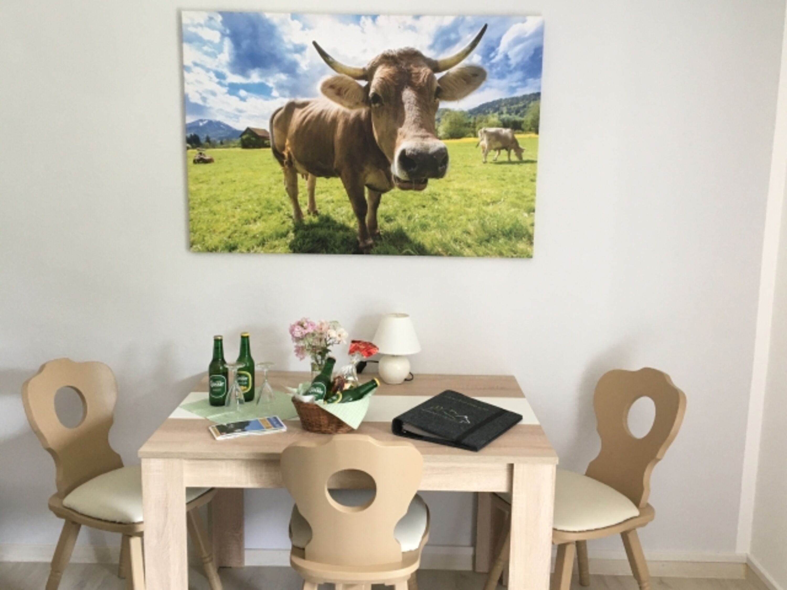 Freundlicher Essbereich