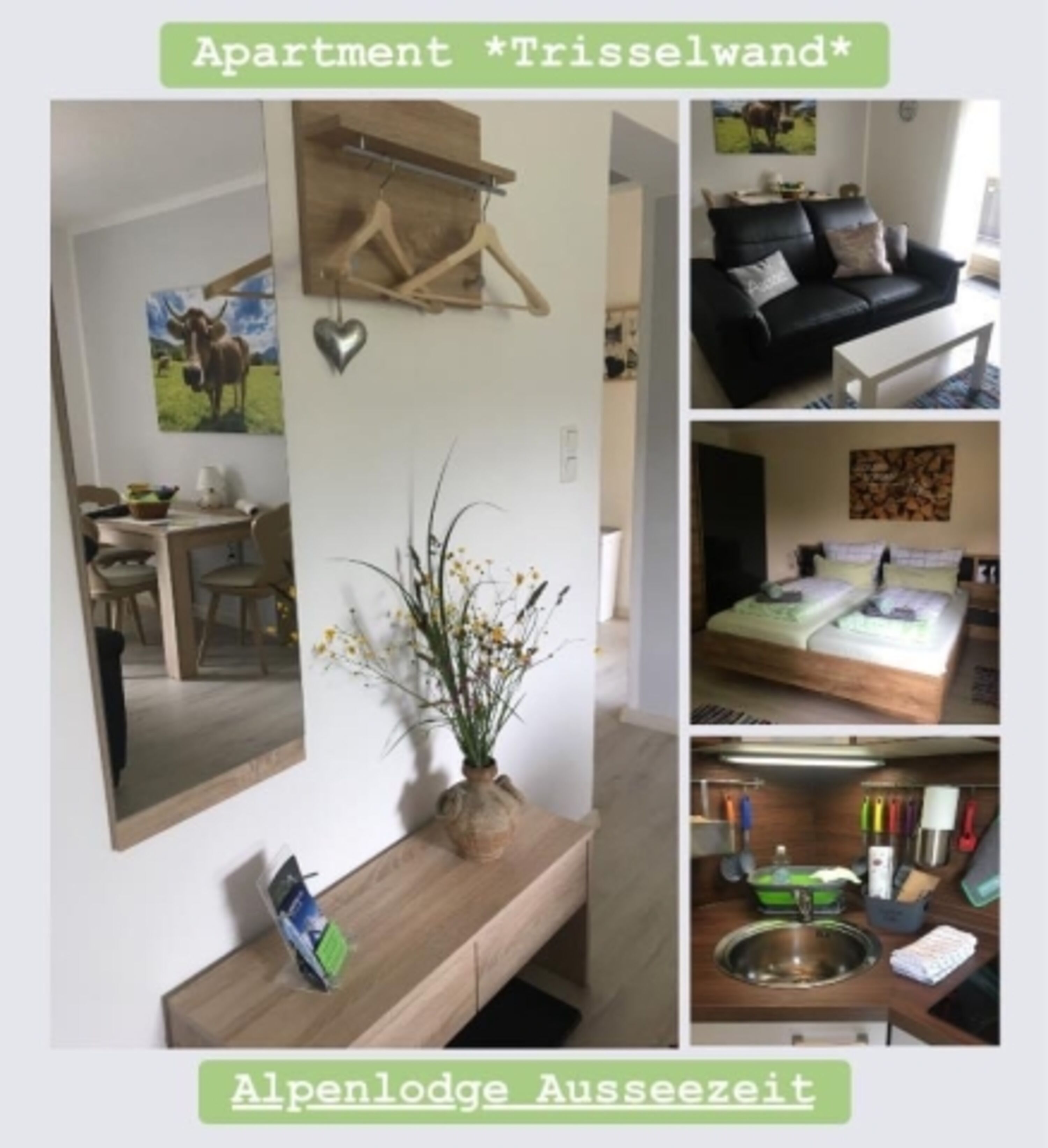 Das Apartment Trisselwand in der Alpenlodge AUSsseeZEIT