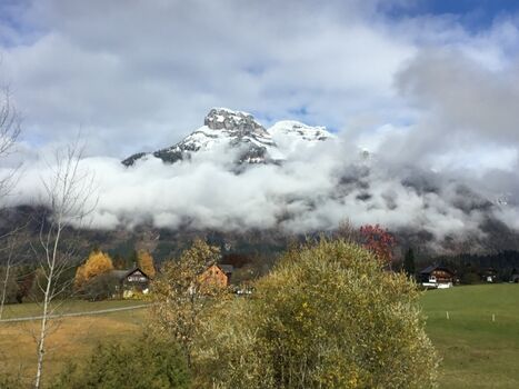 Der Loser, zu jeder Jahreszeit ein Blickfang  aus dem Schlafzimmerfenster